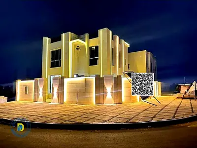 For sale: Modern corner villa with 4BR in Al-Helio 2 area, including registration fees. Freehold. Bank financing .