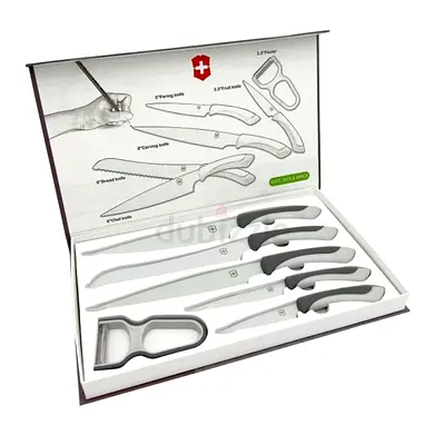 6pcs Swiss knifes set