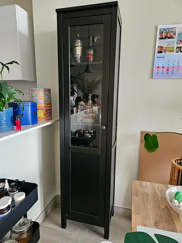 IKEA Hemnes glass door cabinet