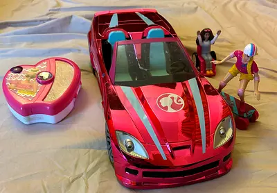 Collection of Barbie-themed toys