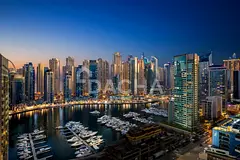 Serviced Studio | Full Marina View | 5* Amenities