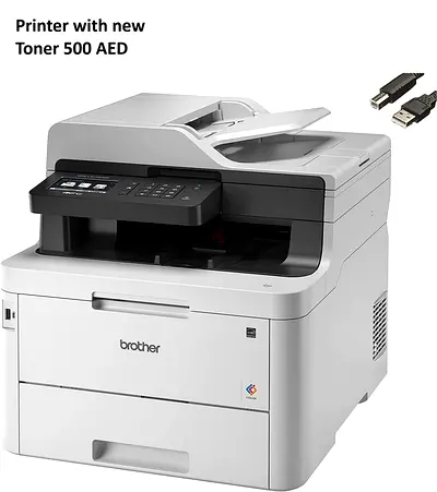 Brother All-in-One Color Laser Printer + Brand New Toner - Business Bay