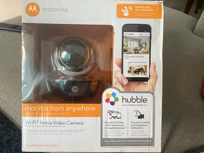 Motorola Hubble Wi‑Fi Home Video Camera (HD) - Brand Boxed