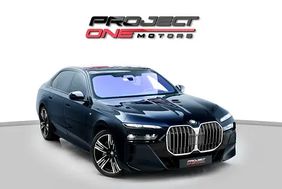 2024 BMW 740I WITH 5 WARRANTY AND SERVICE CONTRACT FROM AGMC