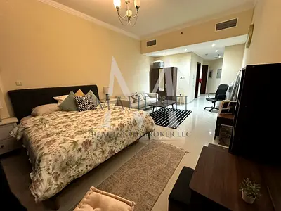 Fabulous Furnished Studio for Rent in Oasis Tower 1, Dubai Sports City