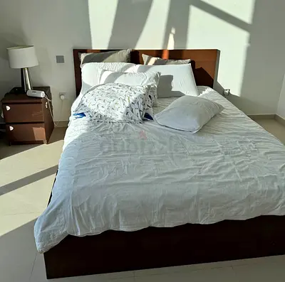 Ikea King size bed with mattress available in perfect condition