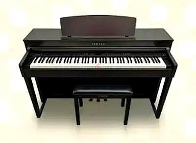 Yamaha Clavinova CLP 440 piano with bench. Perfect working. Cash on delivery with warranty....