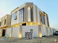 For sale at a great price: a modern villa in Al Yasmin, 4BR corner , with AC, freehold ,bank financi