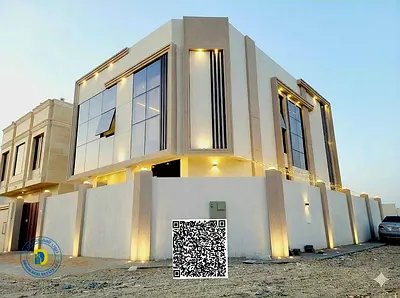 For sale at a great price: a modern villa in Al Yasmin, 4BR corner , with AC, freehold ,bank financing