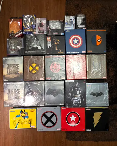 DC  MARVEL Figure Boxes (box only)