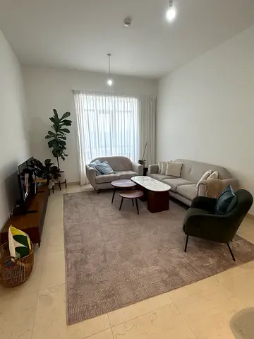 Light grey modern sofa set (1-seater, 2-seater, and 3-seater), in good condition