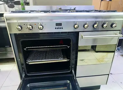 Smeg 5 Burner Top Gas oven electric Cooking range  Dual Oven (Gas + Electric) Premium Italian Design