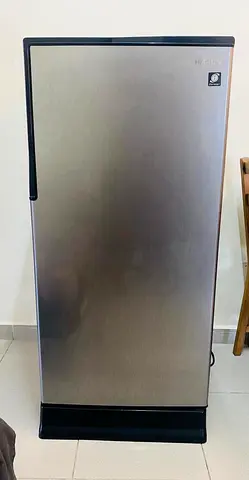 Single-door Stainless Steel Refrigerator - Good Working Condition