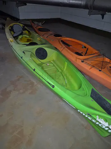 Green Sit-In Kayak, Good Condition