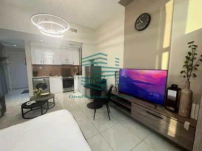 High-Floor Furnished Studio | Panoramic Views | Move-In Ready