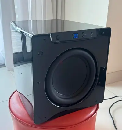 Velodyne SPL-1000 Ultra Subwoofers – Piano Black, Excellent | Home Theatre / Hi-Fi