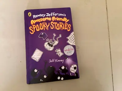 Rowley Jeffersons Awesome Friendly Spooky Stories by Jeff Kinney (hardcover)