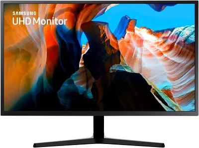 Samsung 32 UHD monitor with 1 billion colors LU32J590UQMXUE