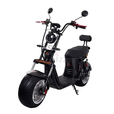 Brand New Kugoo City Electric Scooter / Moped - Fat Tire, Seat  Mirrors