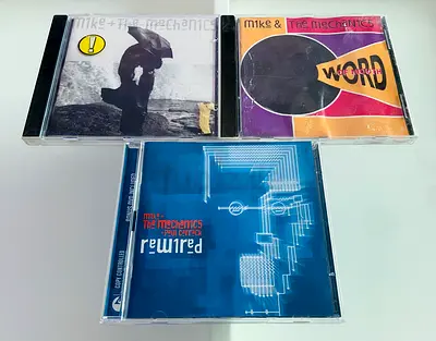3 Mike and The Mechanics Music CD’s