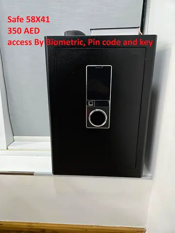 Biometric Digital Safe – Fingerprint, PIN  Key Access – Business Bay