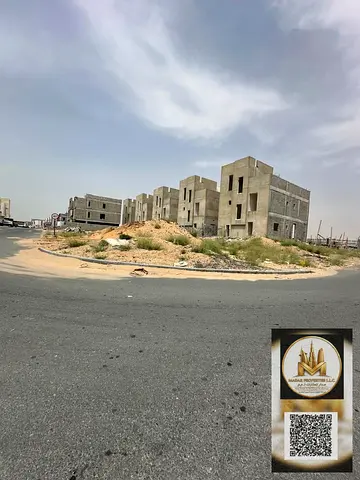 Two plots of land for sale in Al-Haliyo 2, corner lot on a main street, measuring 280 meters and 3014 feet respectively. Registration fees and consult