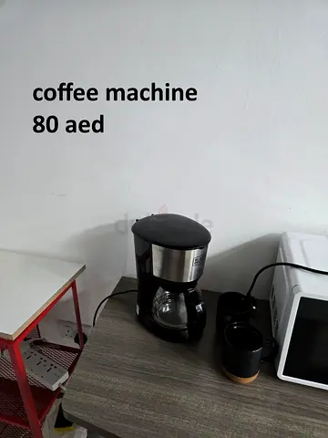Black  Decker Coffee Machine (DCM85) - Business Bay