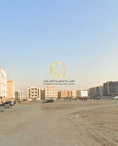 Land for sale in Muwaileh, 3035 sq ft Ownership available for UAE citizens and GCC countries Building permit: ground and three floors