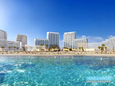 Below OP - 1 Bedroom for Sale Mina Al Arab - Large Unit - Lagoon View