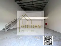 Ready for Handover | Brand New Industrial Warehouse with Mezzanine for Annual Rent in Ajman | 20kW E