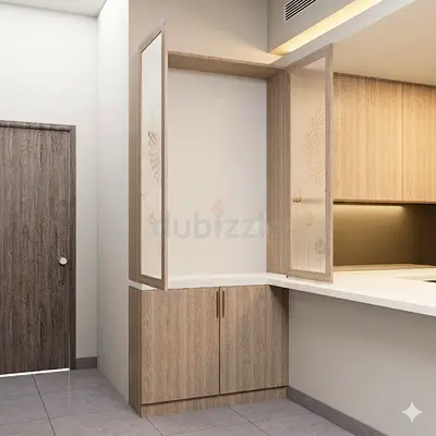 Sacred Spaces, Seamlessly Defined Puja Unit.ONE LOOK, ONE DECISION — TAKE IT HOME TODAY!