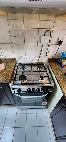 Used 4-Burner Gas Cooker with Oven - Good Working Condition