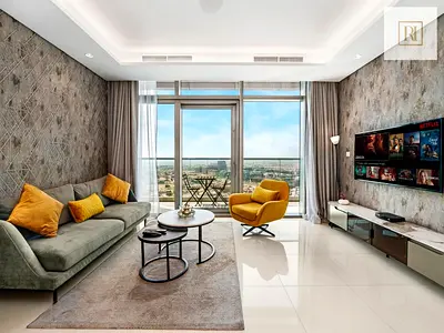 Spectacular Burj View from Infinity Pool