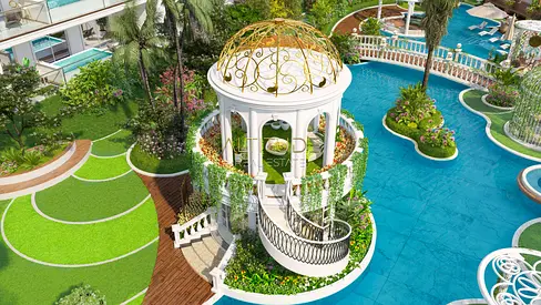 Signature Royal Villa | Designer Private Pool and Dubai Skyline view