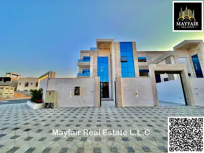 فيلا فاخرة مفروشة بالكامل مع مسبح وإمكانية الوصول إلى السطح وتصميم مميز | رسوم نقل الملكية مشمولة