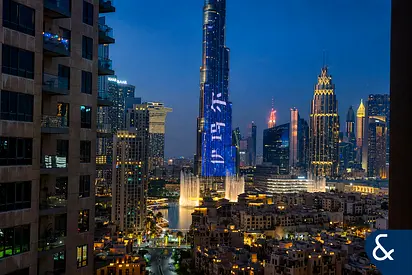 Burj View | Large Layout | Furnished | 1 Bed