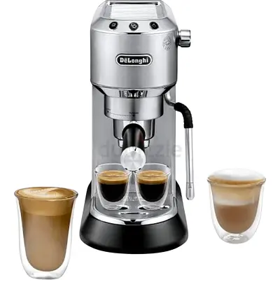 De’Longhi Dedica Espresso Machine (Silver) – Excellent Condition
