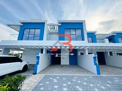 3BR Townhouse | Santorini DAMAC Lagoons | Park & Garden Views