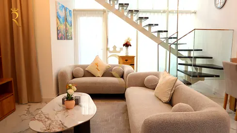 Masdar City Oasis | Stylish Modern Apartment | 20% Off