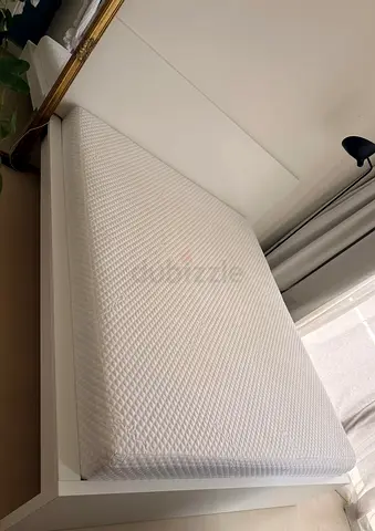 Ikea Queen size bed with mattress available in perfect condition