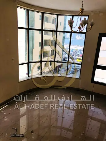 3 bedroom apartment with maid room for rent in Al Majaz 2 with balcony gym and pool free parking pr