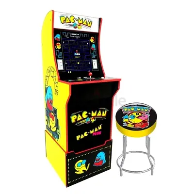 Stand-up Arcade with Gaming Chair – Mortal Kombat and Pac-Man