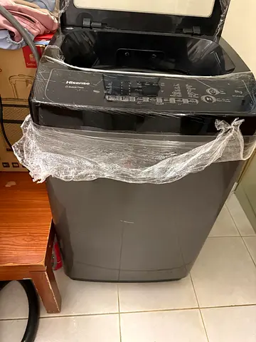 Hisense 8kg Top Load Washing Machine - Good Condition less usage fully automatic