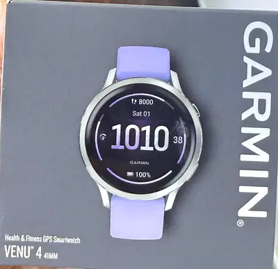Garmin Venu 4 41mm Health  Fitness GPS Smartwatch - New Excellent Condition