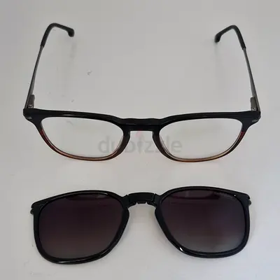 Carrera Men’s Clip-On Polarized Sunglasses / Optical Frame (50mm)