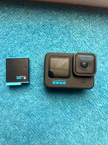 GoPro HERO 10 action camera with extra battery in really good condition.
