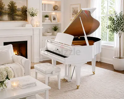 Steiner HG-152W Grand Piano – Polished White