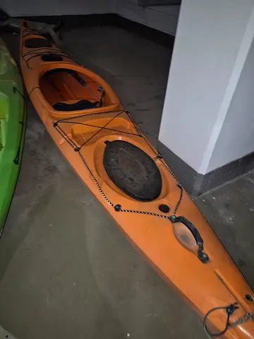 Single-person sit-in kayak - used, good condition
