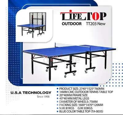 OUTDOOR TABLE TENNIS TABLE-