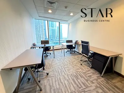 Hurry 🔥 Furnished Office in JLT | 4 Visa | Near DMCC Metro | AED 6,500